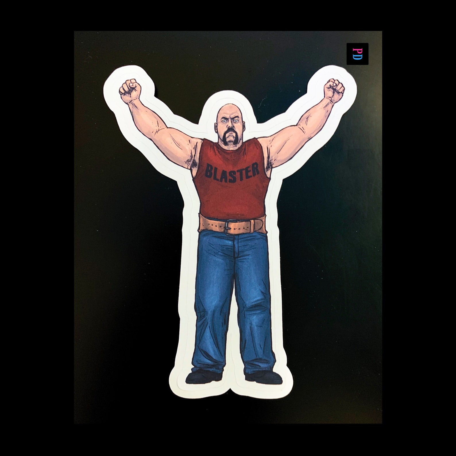 Bob bull hurley over the top 1987 etsy