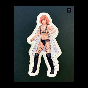 Mercenary Model Character Sticker - Wetterfest Matt / Glänzend Kiss Cut - 3 Größen