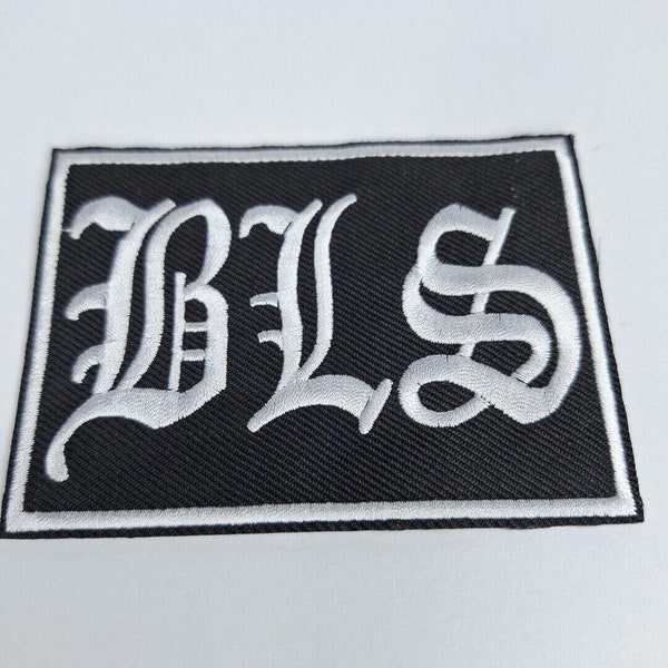 Black Label Society embroidered Iron on patch Zakk Wylde Heavy Metal