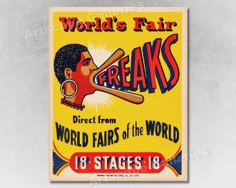 Radioactive Underwear Freak Vintage Unusual Health Poster 16x24 1920s Iradia