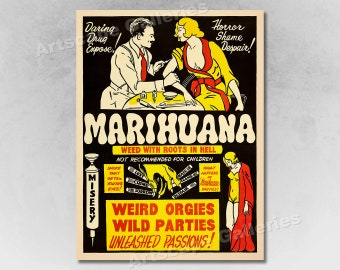 Vintage Poster Etsy