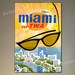1960s Miami TWA Vintage Style Airline Travel Poster – 24x36 Reproduction