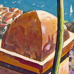 Monaco 1930s Vintage Travel Poster – 16x24, European Style, Matte Paper, Reproduction