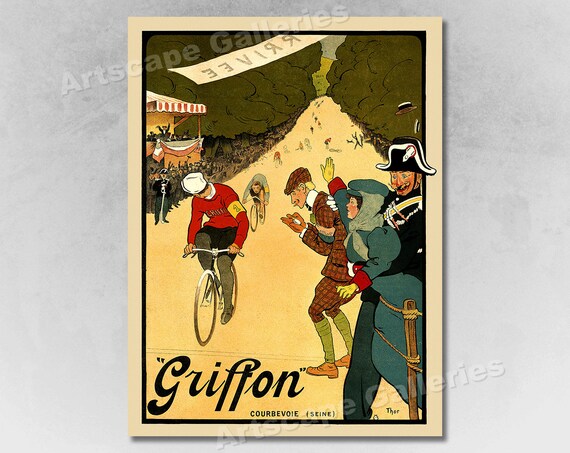 Cadre Vélo Ancien Griffon - Course 1910, Acier, Made In France, TRÈS RARE