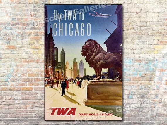 TWA航空ビンテージ オリジナルポスター 60年代 【公式通販】