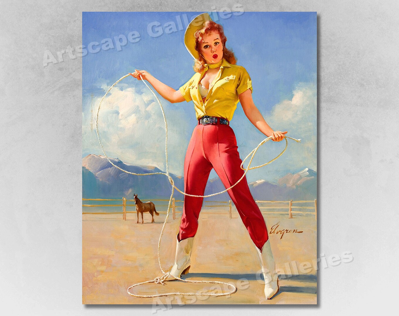 Pinup Rodeo 1960s