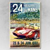 1930 Monaco Grand Prix Vintage Style Poster - Formula Race Car - 24x36 Reprint