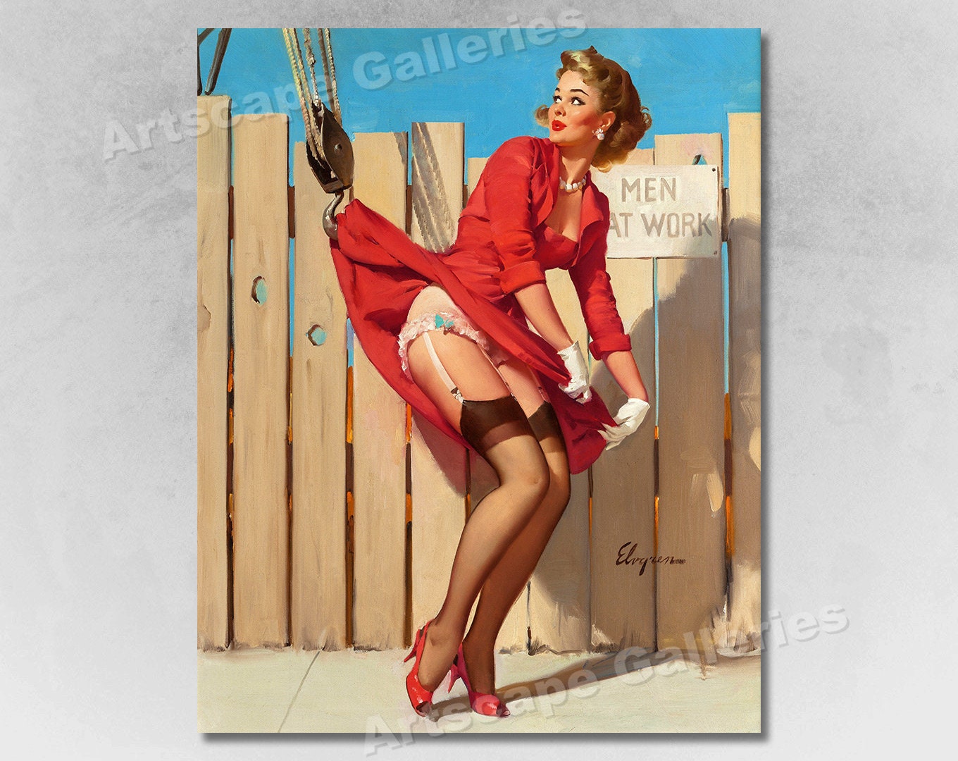 ヴィンテージ ピンナップガール PIN UPS USA エロ セクシー アメリカ 楽天市場】タイヤショップ ピンナップガール U.S.ヘヴィー
