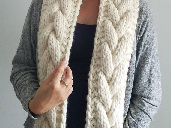 Pattern: the Eleanor Scarf // Chunky Cabled Scarf // Easy to Intermediate Knitting Pattern - Etsy Pattern: the Eleanor Scarf // Chunky Cabled Scarf // Easy to Intermediate Knitting Pattern - Etsy