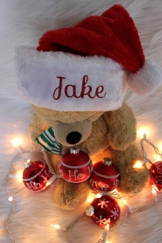 Bonnet en tricot personnalisé avec motif de Noël