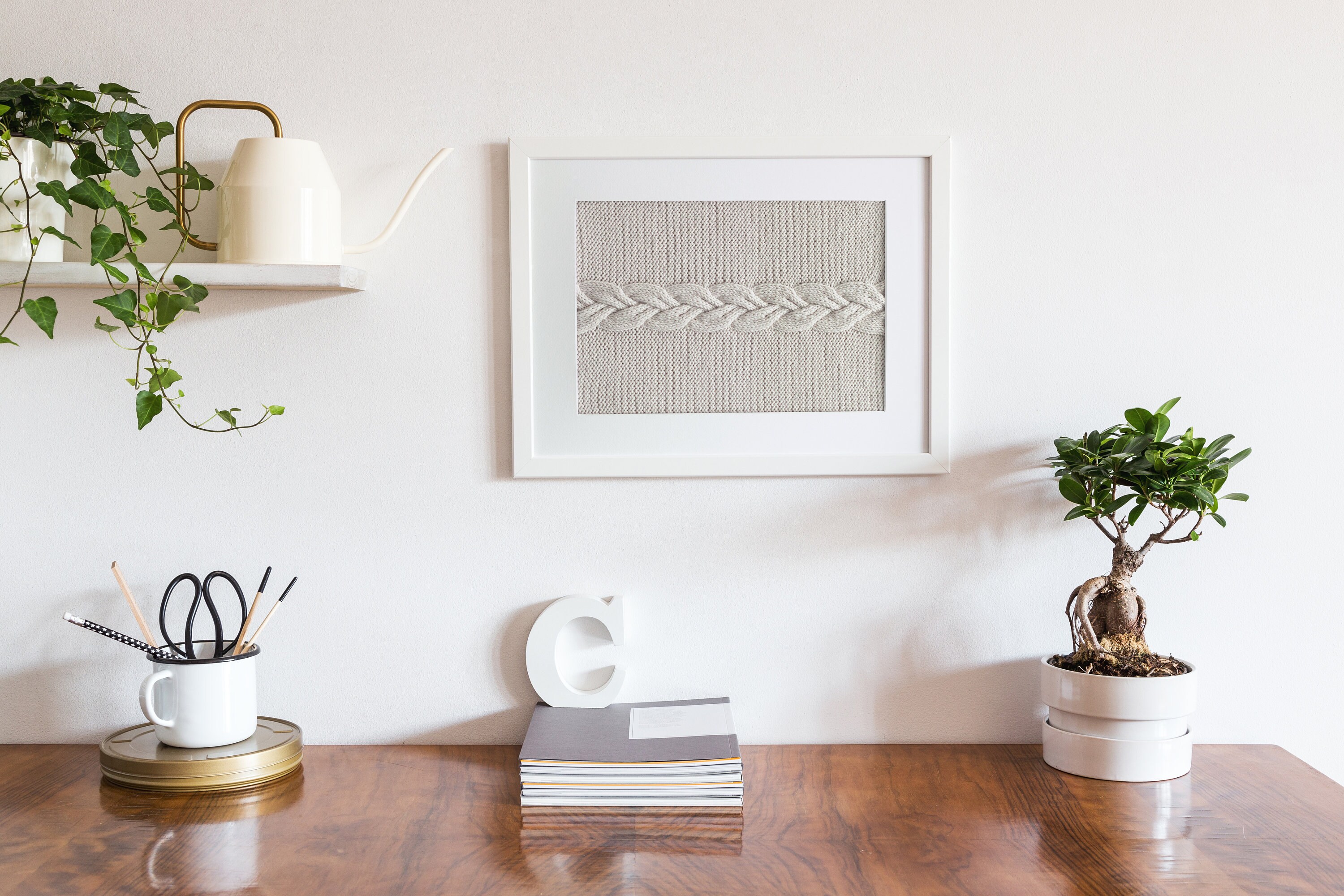 Knit wall art pattern Video tutorial DIY unique home decor Etsy