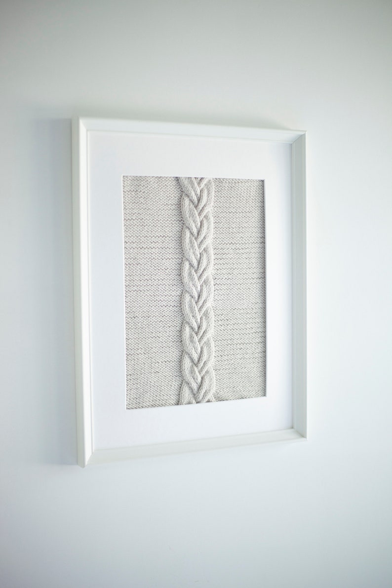 Knit wall art pattern Video tutorial DIY unique home decor Etsy