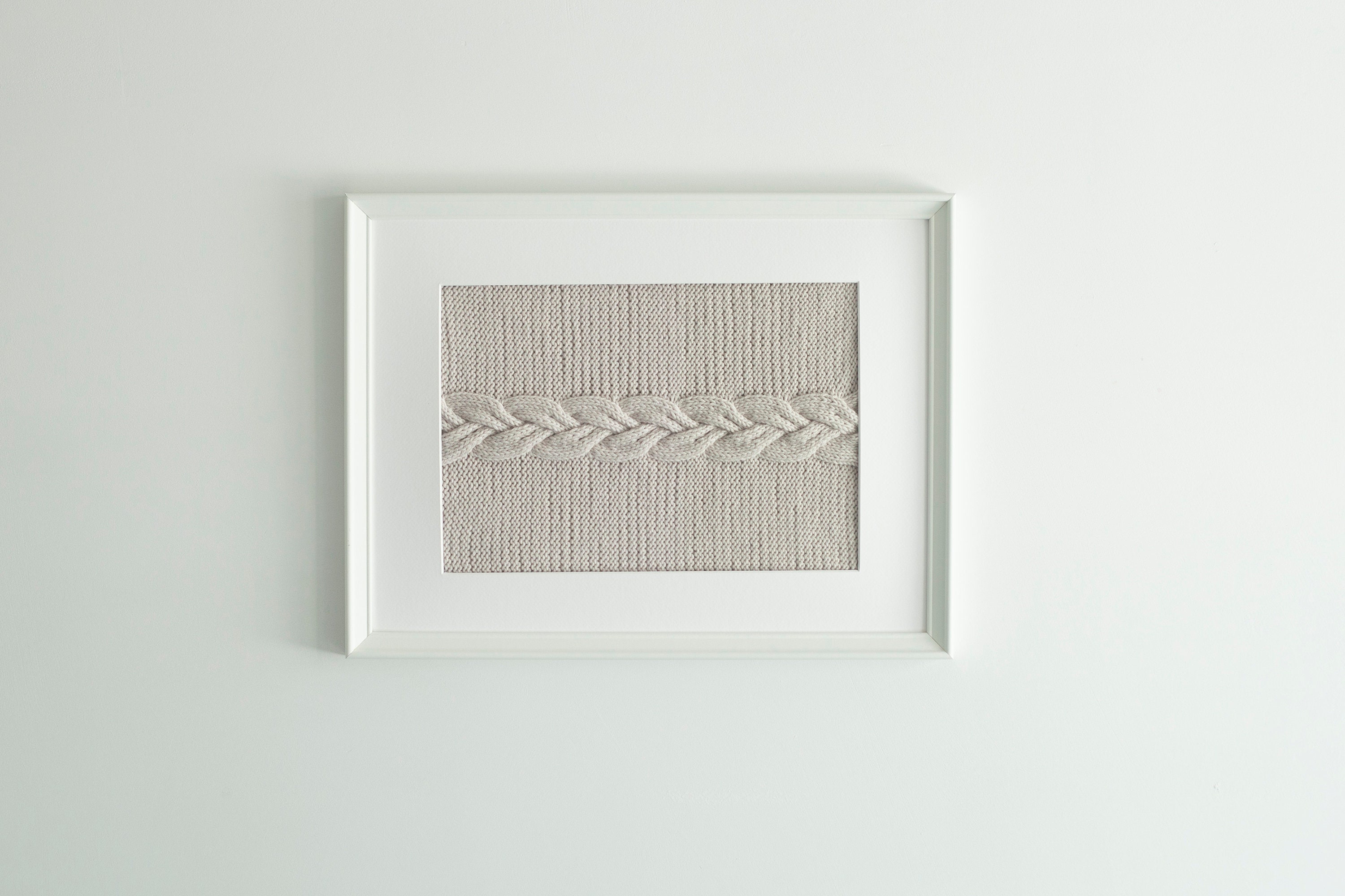 Knit wall art pattern Video tutorial DIY unique home decor Etsy