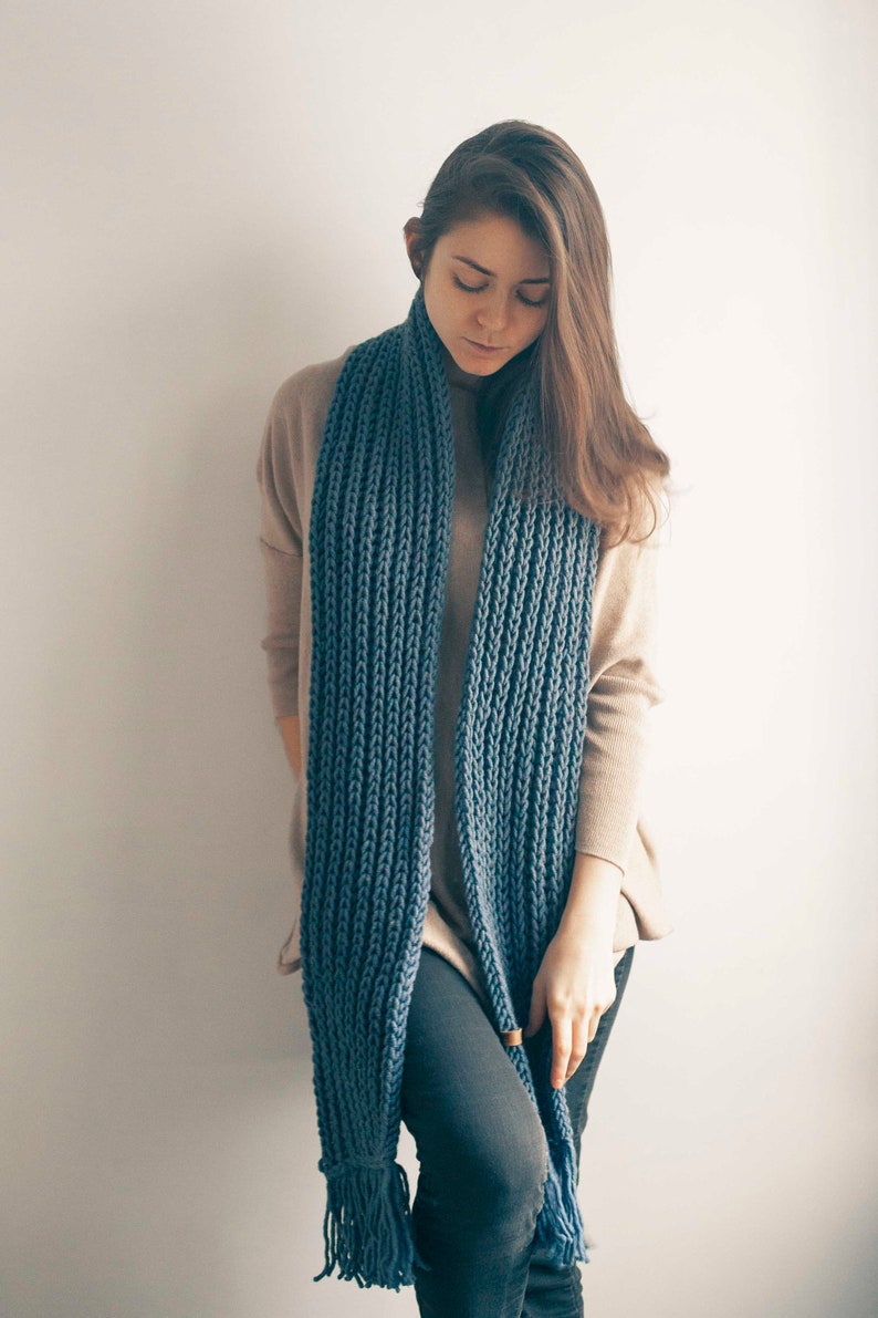 KNITTING PATTERNS SET Knit hat and scarf patterns Knitting Etsy