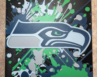 Impression 3D aux couleurs de l'équipe de football | Décoration pour éventail HueForge, homme des cavernes Game Day