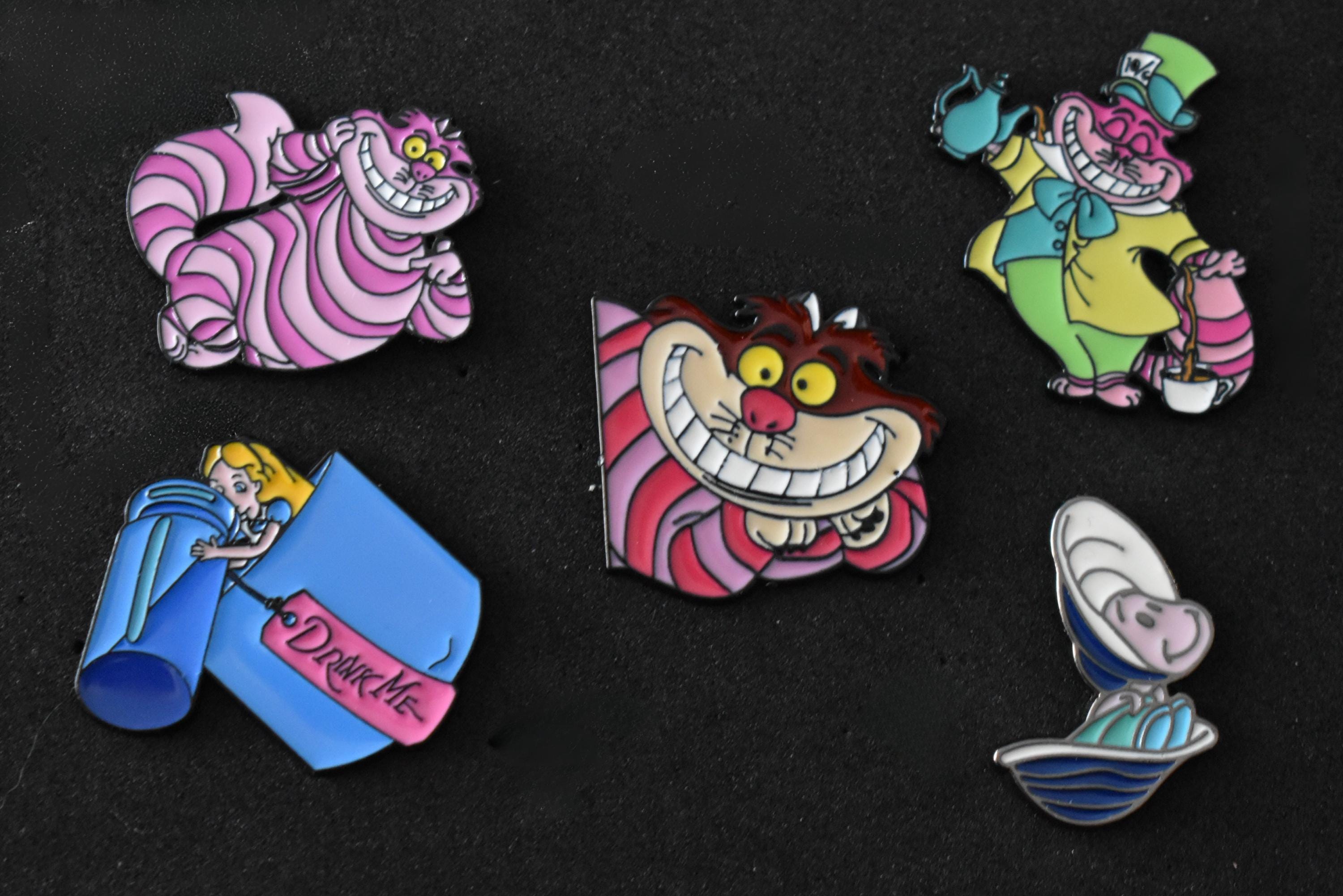 Cheshire Cat Pin the Grin - Etsy