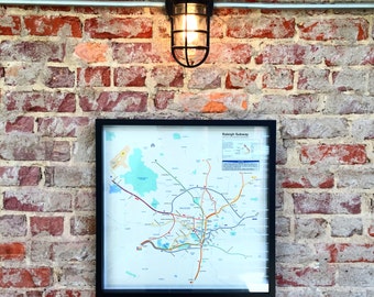 Raleigh City Subway Map