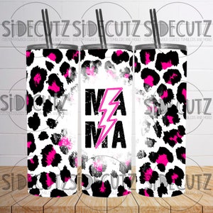 Leopardo Rosa Neón Bolt Mama Bundle