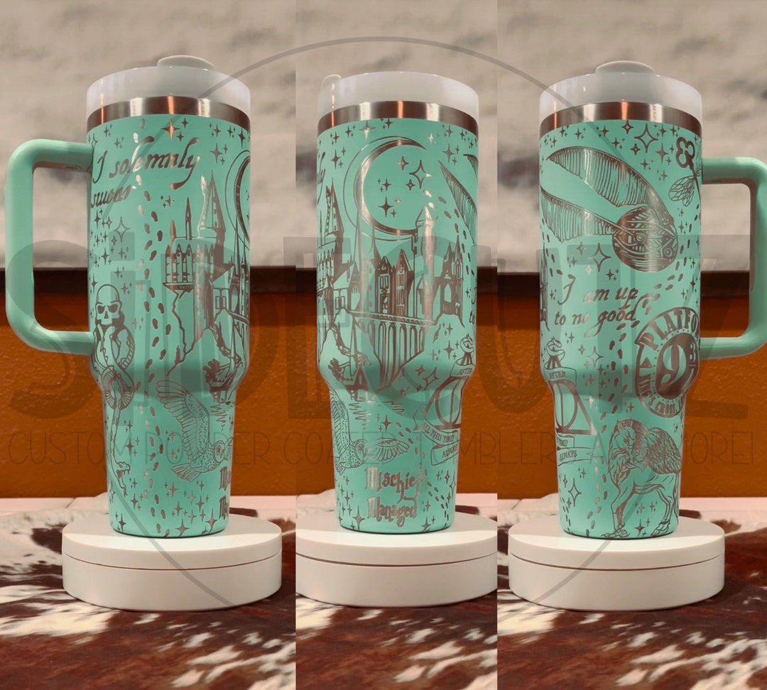 Wizard PNG Tumbler Wrap Laser Engraving, Vinyl, Sublimation, or