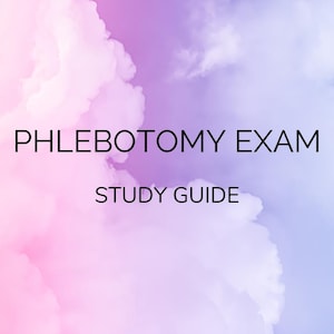 Phlebotomie Studienführer | 1700+ AGB & Fragen | Digitaler Download für Phlebotomie Zertifizierungsprüfung Prep