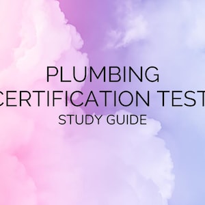 Klempner Test Lernanleitung | 300+ Begriffe & Fragen | Digitaler Download | Umfassende Prüfungsvorbereitung für die Klempner-Zertifizierung