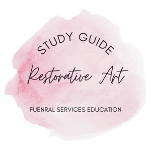 Restorative Art Study Guide for Funeral Service Education | Mortuary School Guide | Facial Proportions, Bones, Muscles, Wax Techniques