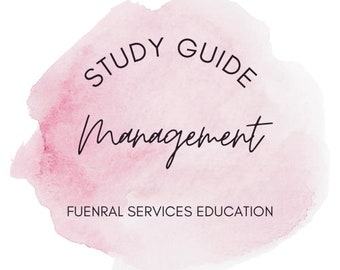 Guía de estudio sobre gestión funeraria para la formación en servicios funerarios / Preparación para exámenes de escuelas funerarias / Normas de la FTC, marketing y creación de empresas
