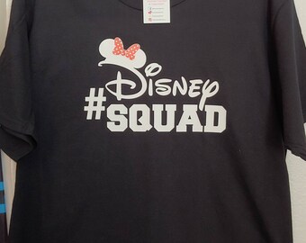 SQUAD t-shirts * Family Vacation * Disney * Mickey * Minnie * Group Shirts