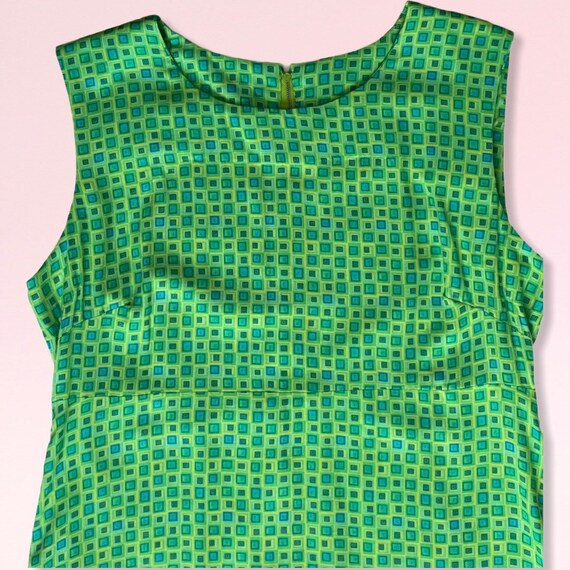 Green Mod Dress - image 2