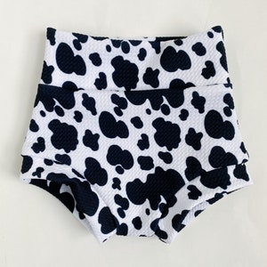 Cow print~ Baby bummies girl shorties baby shorties toddler shorts baby girl shorties,  newborn baby bummy newborn bloomers