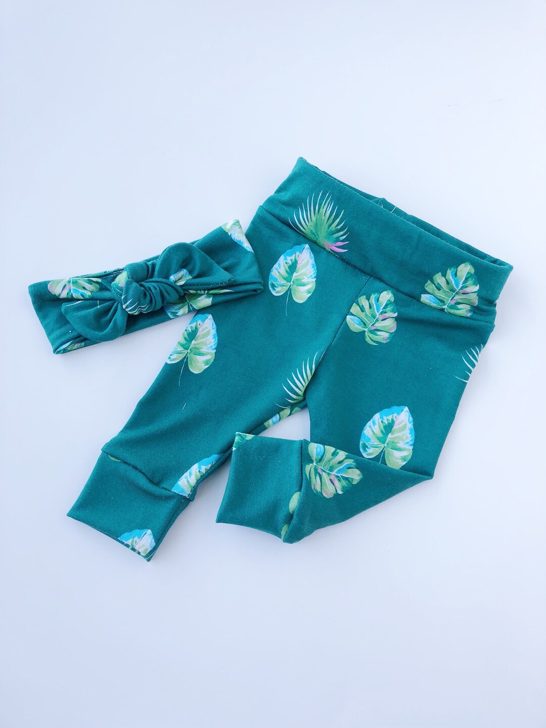 baby trees legging green main image 1