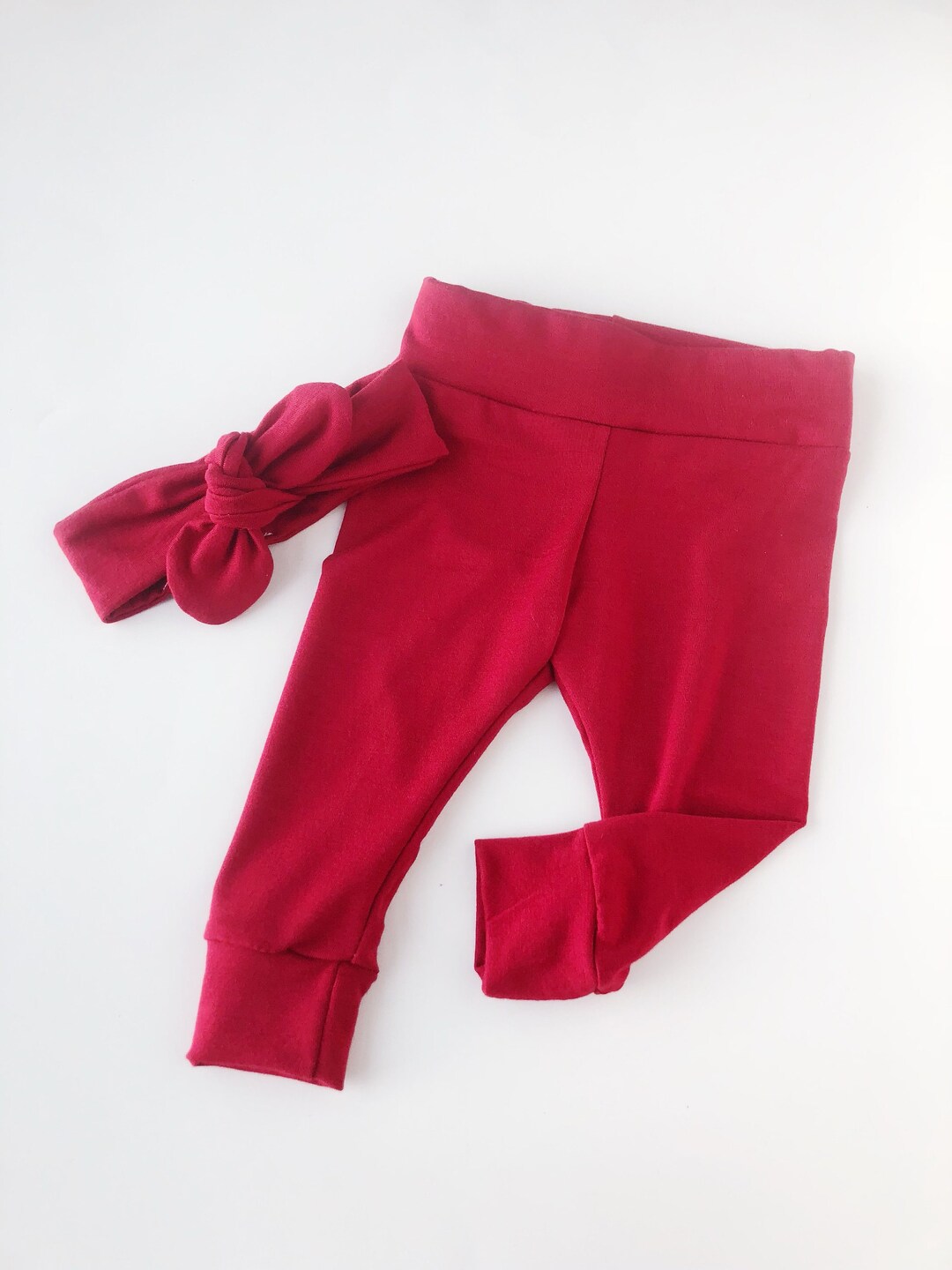 Red Baby Leggings Newborn Leggings Toddler Leggings Baby Boy Leggings