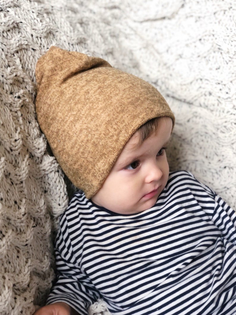 Mustard Velvet Corduroy slouchy Baby Beanie Infant Slouch Hat Etsy
