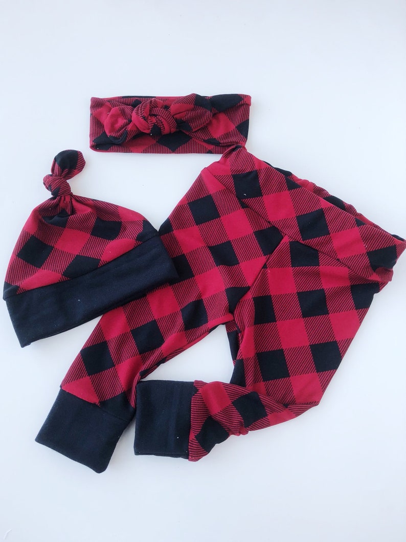 newborn red leggings