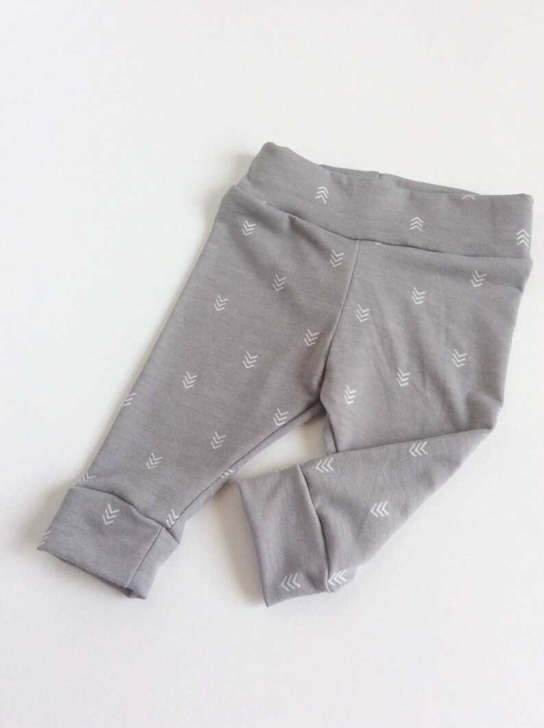 Gray arrow Baby leggings newborn leggings toddler leggings Etsy