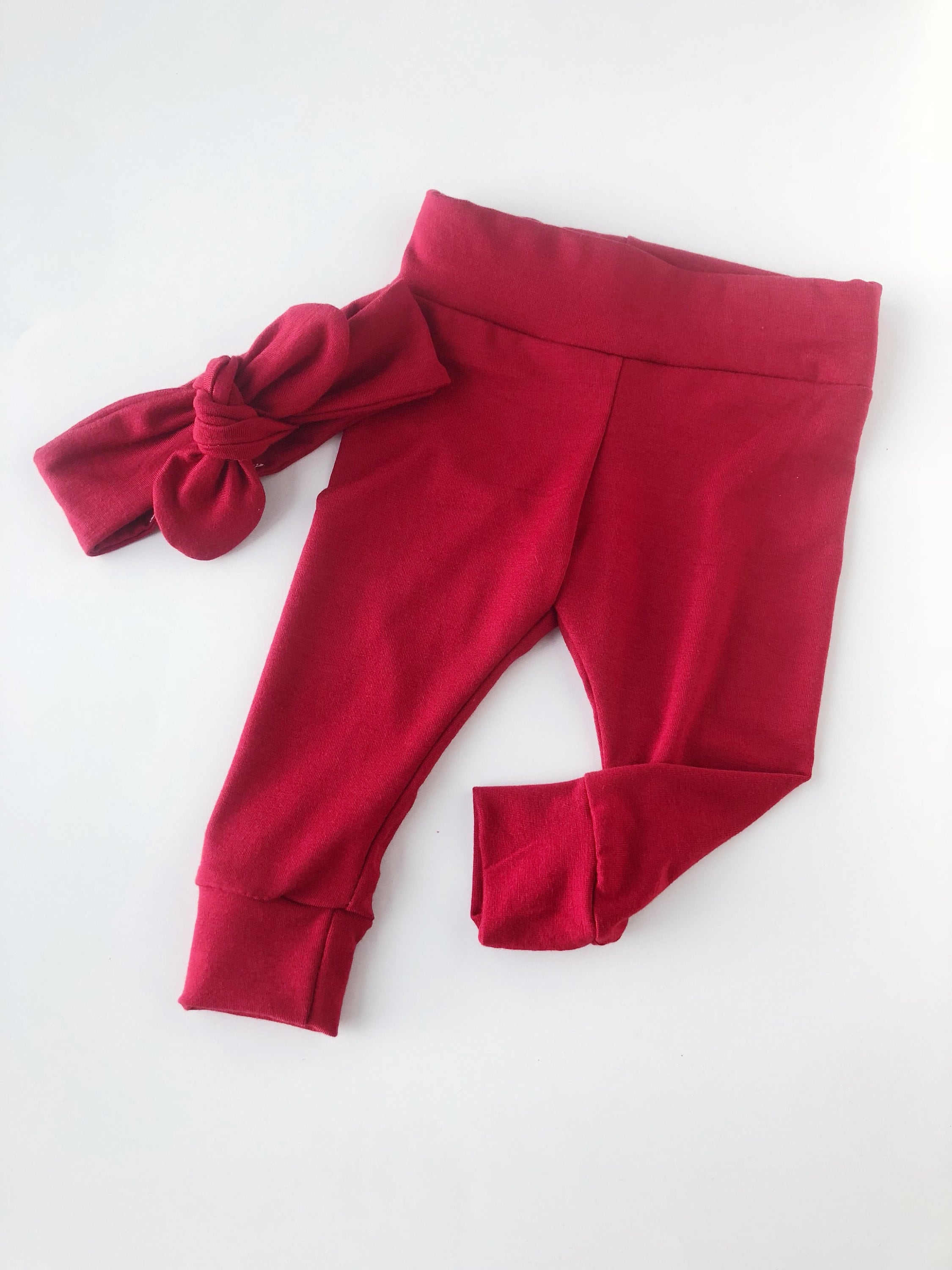 Red Baby Leggings Newborn Leggings Toddler Leggings Baby Boy Etsy