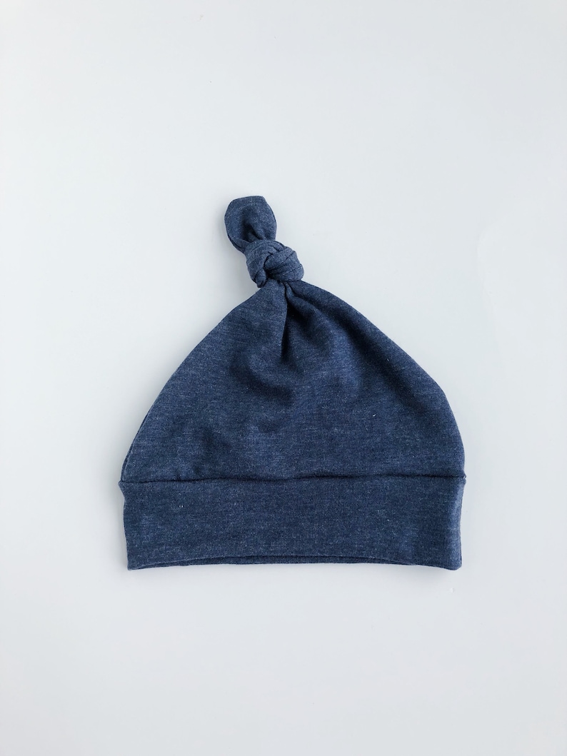 navy newborn hat