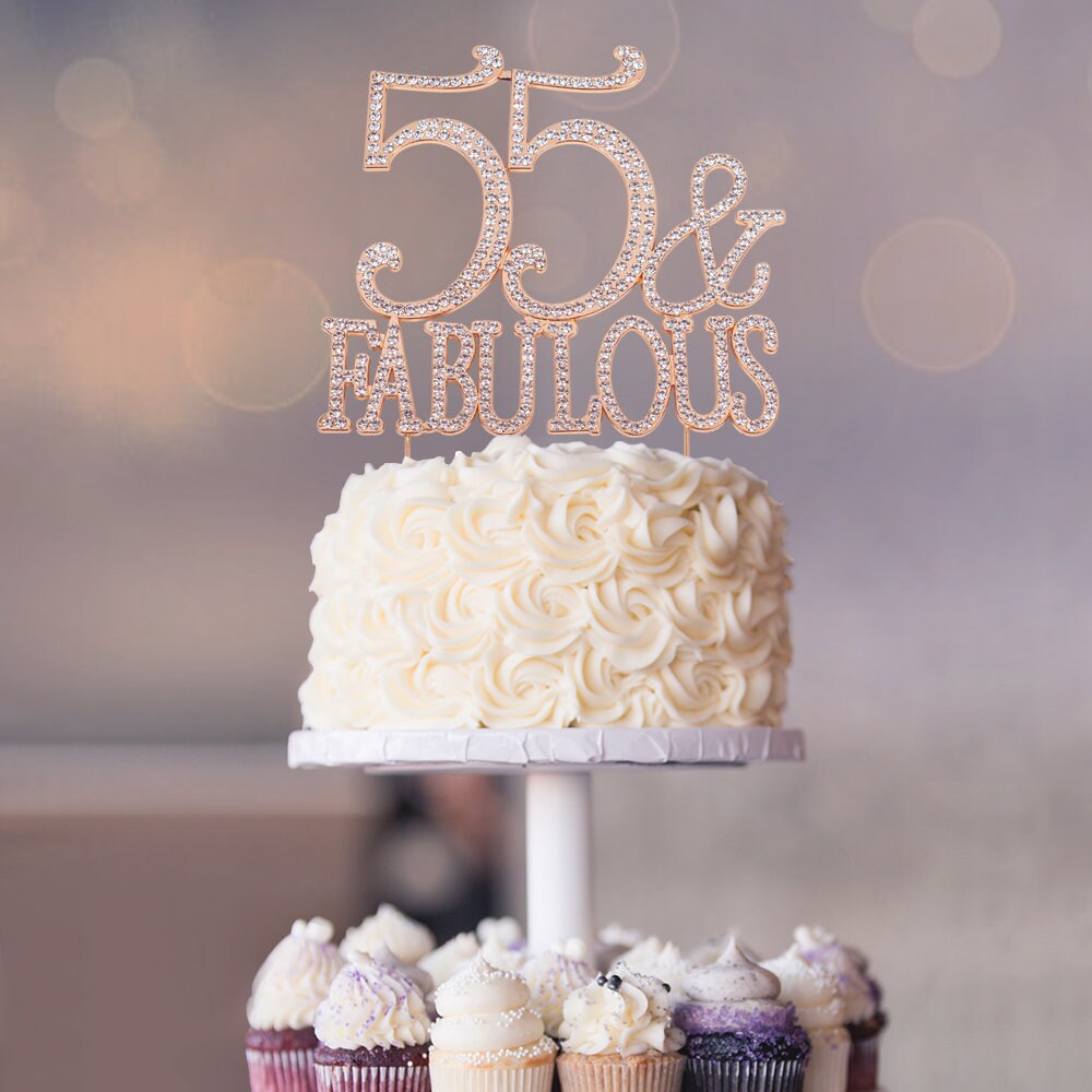 10+ 55Th Birthday Cake