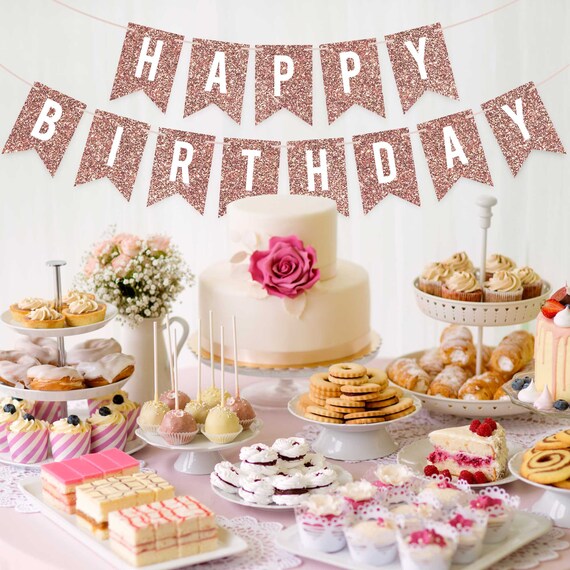 Celebrate 18th Birthday Decorations In Blue Black - Foto 5