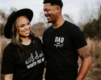 Dad of an Angel (Singular Version) - Unisex Tee | Grieving Dad | Grieving Father Gift | Child Loss | Grief Gift | Infant Loss | Angel Dad |