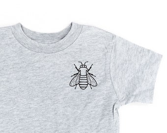 BEE | Bug Shirts | Insect Shirts | Little Boy Shirt | Toddler Boy Shirt | Boy Graphic Tees | Nature Tees | Toddler Girl Tees |