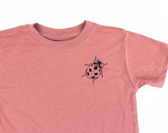 LADY BUG | Bug Shirts | Insect Shirts | Little Boy Shirt | Kid Shirts | Boy Graphic Tees | Nature Tees | Toddler Girl Tees |