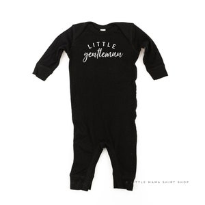 Little Gentleman | Infant SLEEPER | Infant Bodysuit | Baby Bodysuit | Baby Graphic Tees | Infant Romper | Baby Sleeper | Brother Shirt |