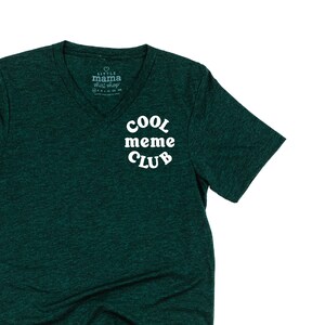 COOL Meme CLUB - Pocket Design - Unisex Tee | Meme Graphic Tee | Gift for Meme | Mother&#39;s Day Gift | Love My Crew | Grandma Life |