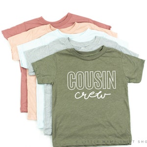 Cousin Crew - Design #2 - Child Shirt | Cousin Crew | Cousin Shirts for Kids | Cousin Bodysuit | Adult Cousin Shirts | Cousins | Graphic Tee