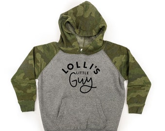 Lolli's Little Guy - Child HOODIE | Toddler Boy Hoodie | Hoodies for Little Boys | Lolli's Guy | Little Boy Sweater | Grandma's Guy |