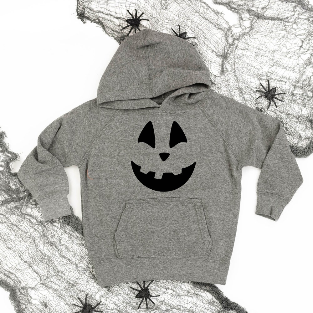 Happy Jack-O'-Lantern Face - Child Hoodie | Kids Halloween Hoodie | Halloween Hoodies For Kids | Shirts For Halloween | Fall Hoodie | Uniquethreads Fashion