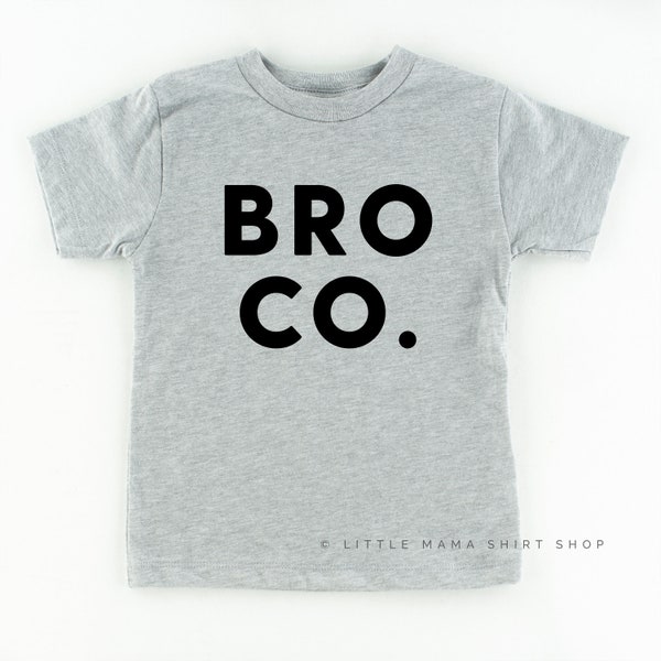 Bro Co © | Little Boy Shirt | Trendy Kids Clothes | Brother Shirts | Shirts for Little Boy | Boy Shirt | Toddler Boy Shirt | Boy Graphic Tee