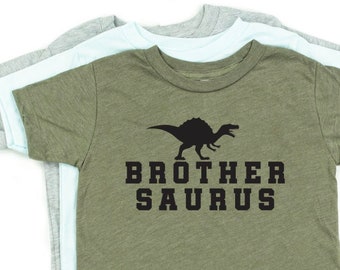 Brothersaurus © | Boy Shirt | Toddler Shirts | Sibling Shirts | Kids Graphic Tees | Dino Tees | Dinosaur Shirts For Kids | Baby Dino