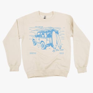 Du och jag vid havet - BASIC fleece | Herrtröja med grafisk design | Semesteroutfit | Strandtröja med grafisk design | Strandtröja | Semesteraccessoarer |